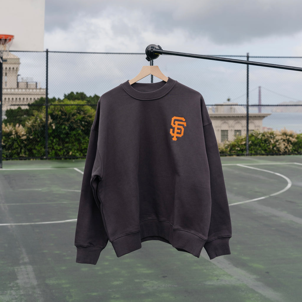 San Francisco Sukajan Embroidered Crewneck Sweater