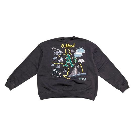 Oakland Sukajan Embroidered Crewneck Sweater