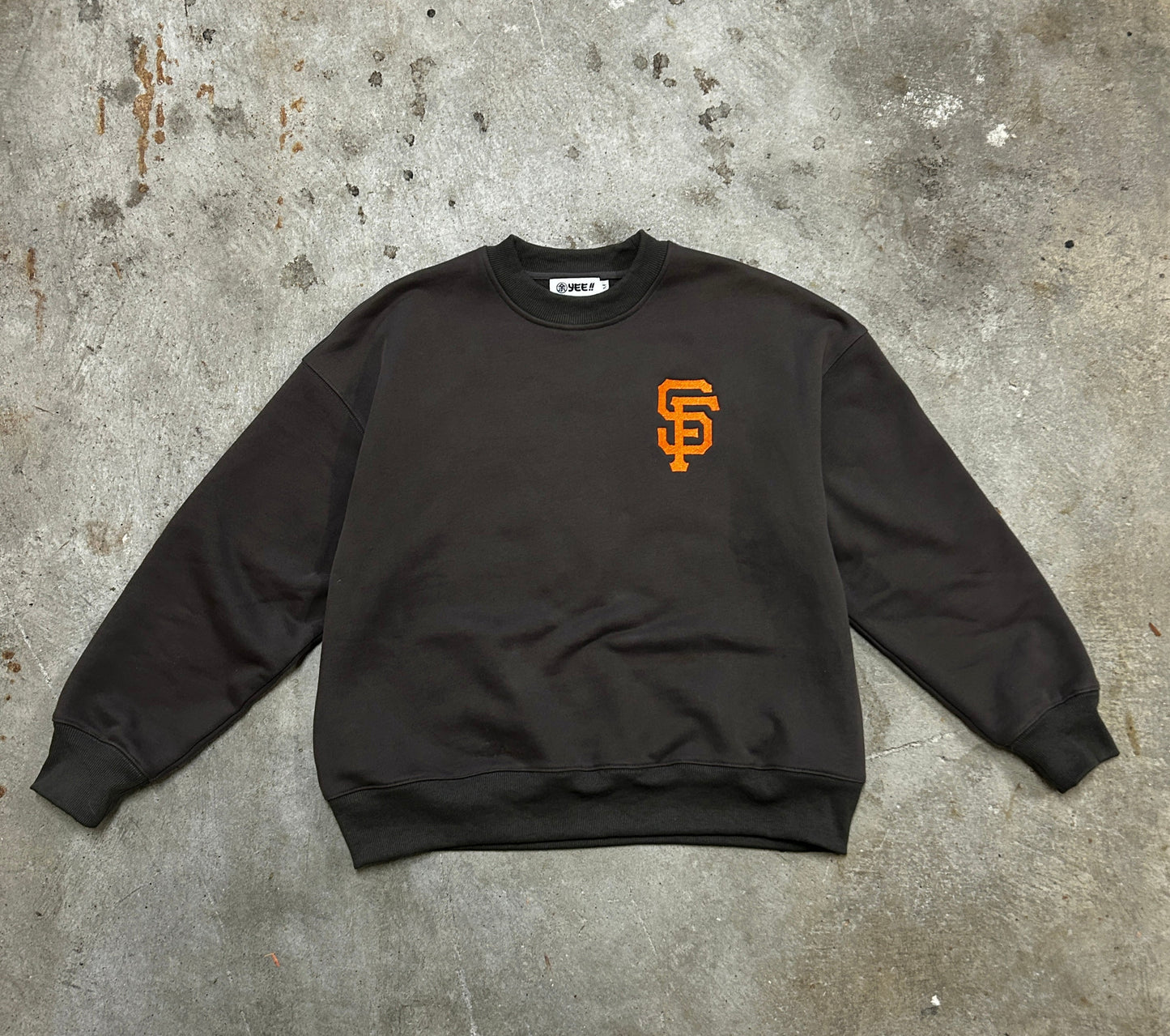 San Francisco Sukajan Embroidered Crewneck Sweater