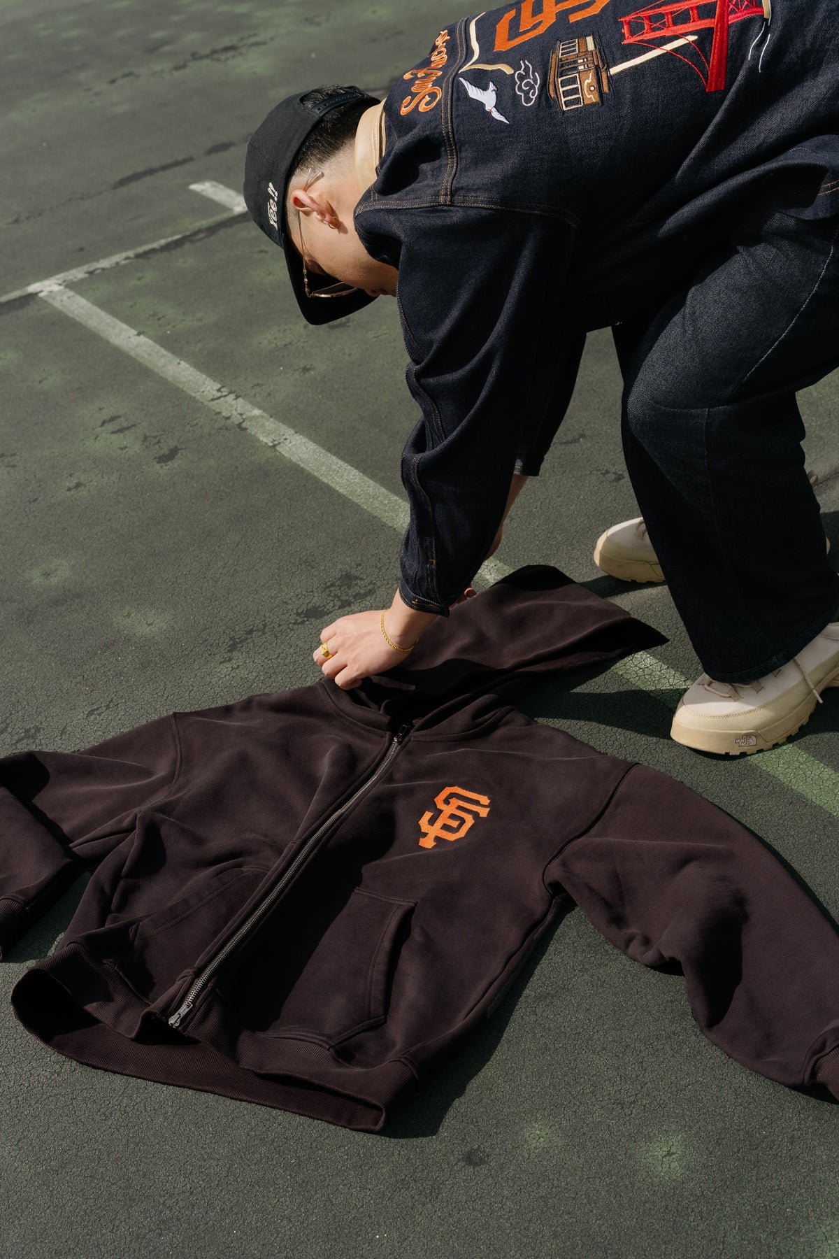 San Francisco Sukajan Embroidered Hoodie