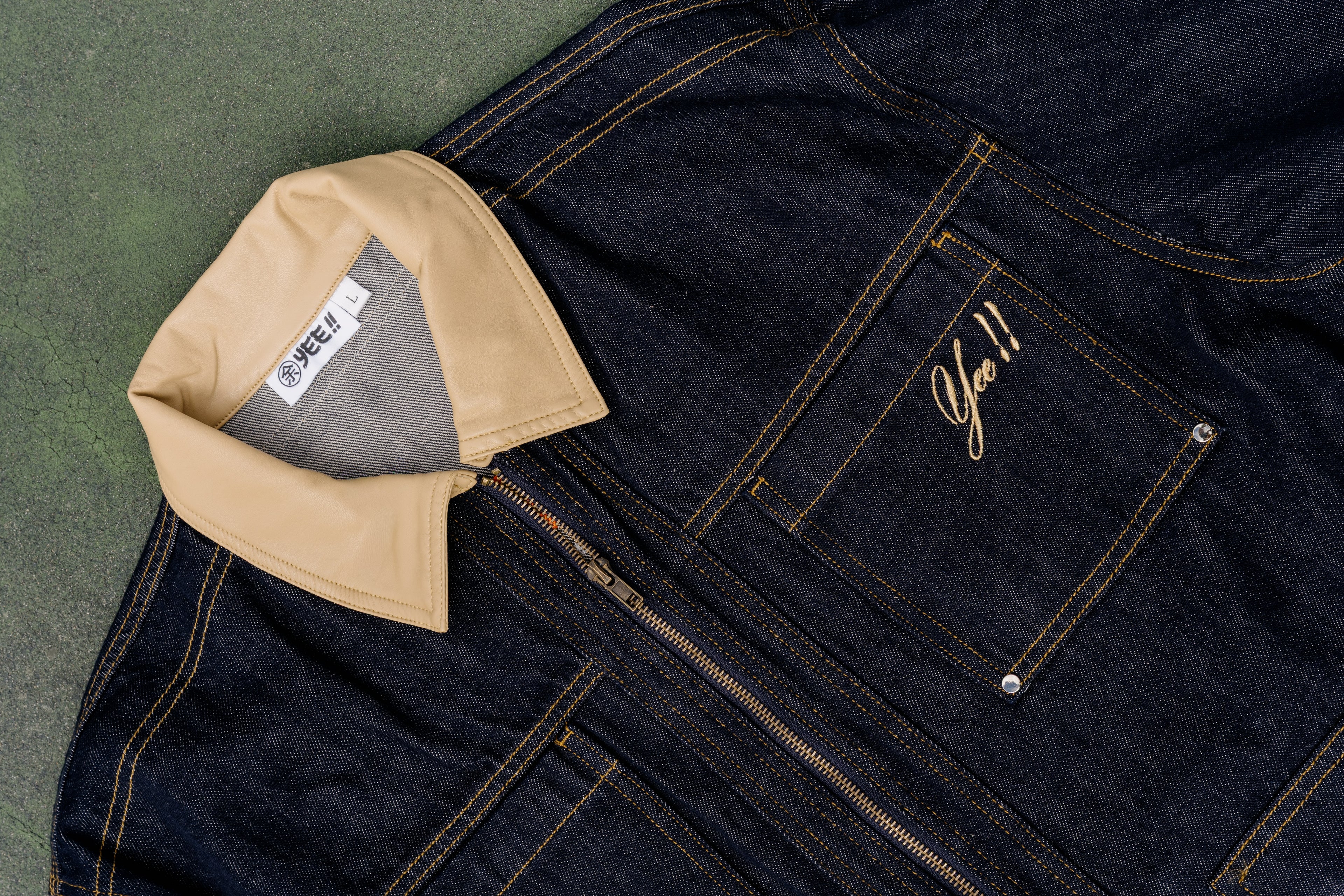 San Francisco Sukajan Embroidered Denim Jacket