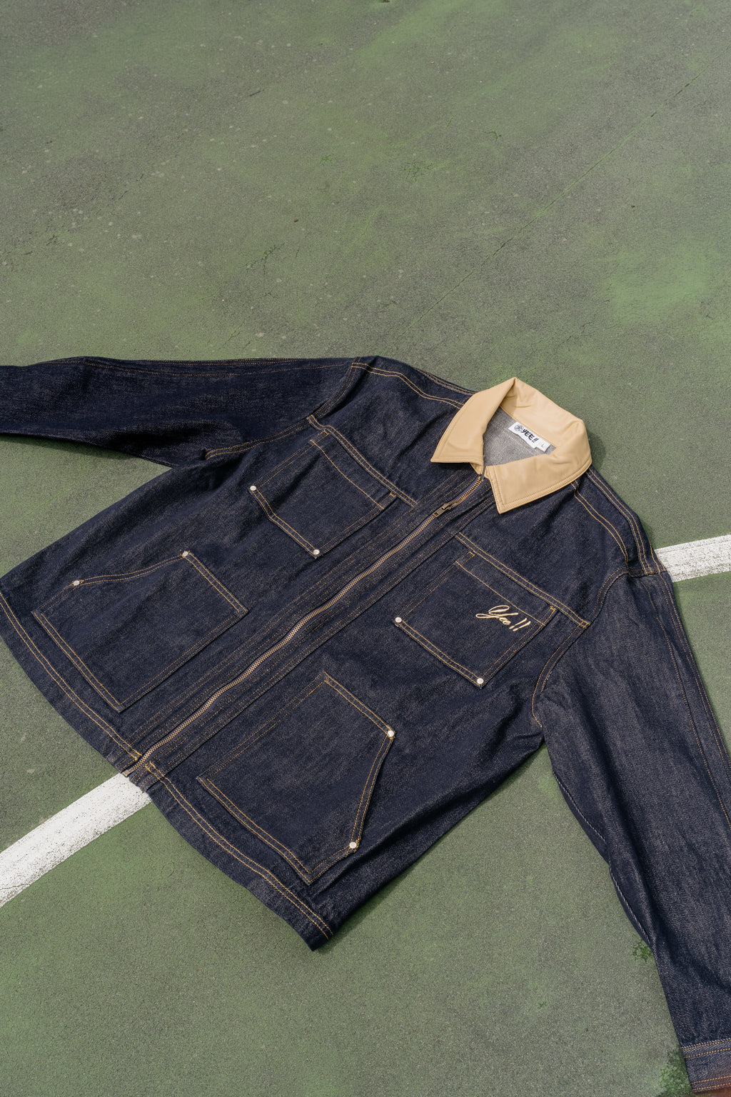 San Francisco Sukajan Embroidered Denim Jacket