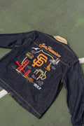 San Francisco Sukajan Embroidered Denim Jacket